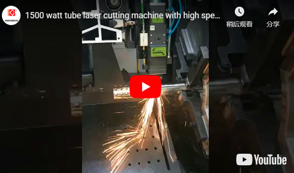 Taglierina Laser ad alta velocità da 1500 Watt per fori su tubi in acciaio inossidabile