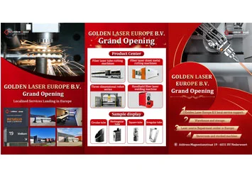 Benvenuti nel ramo olandese di Golden Laser Europe B.V.